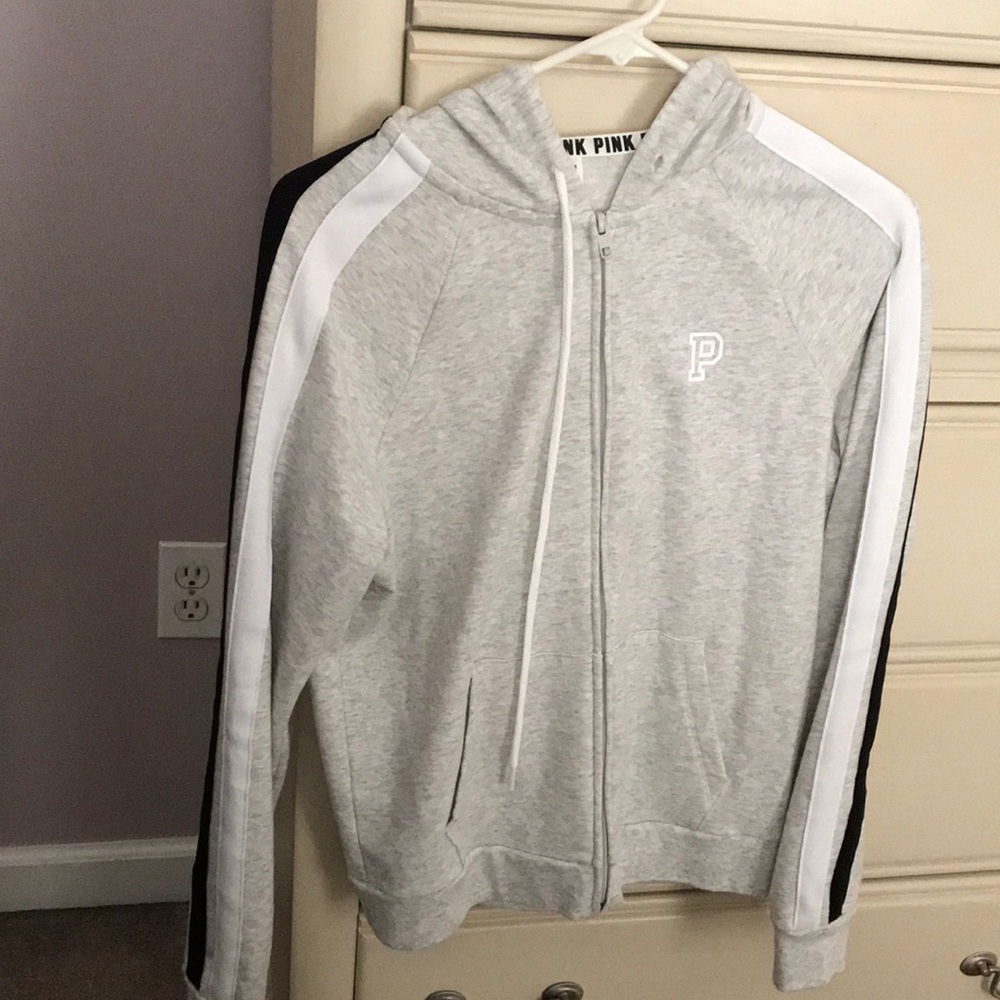 Victoria Secret pink  zip up hoodie